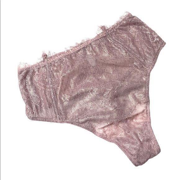 3 for $36 VS Pink Dream Angels High Waisted Thong - Picture 2 of 5